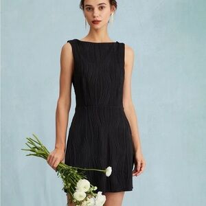 Elegant Black Sleeveless Dress